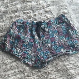 Colorful High Waist Women's Shorts